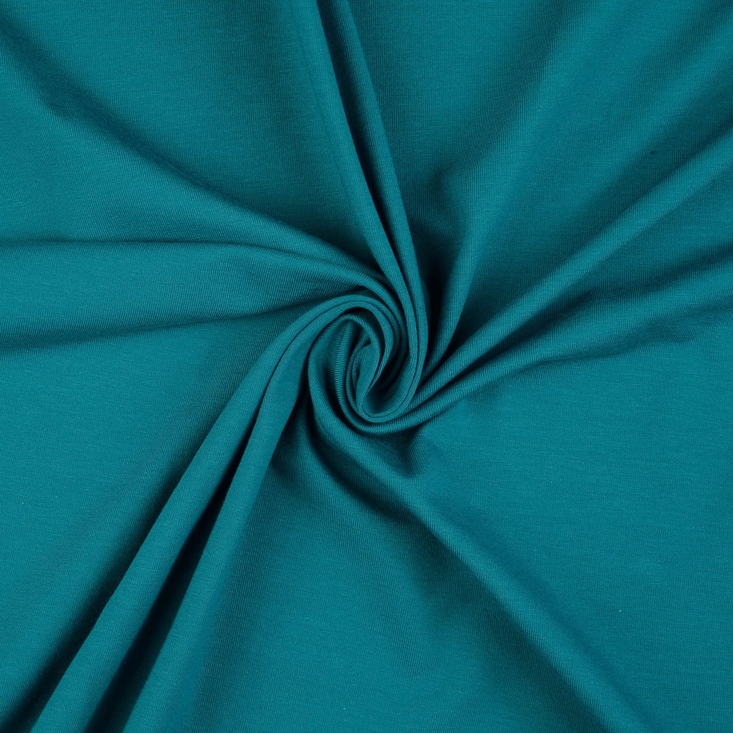 Plain Teal Cotton Jersey