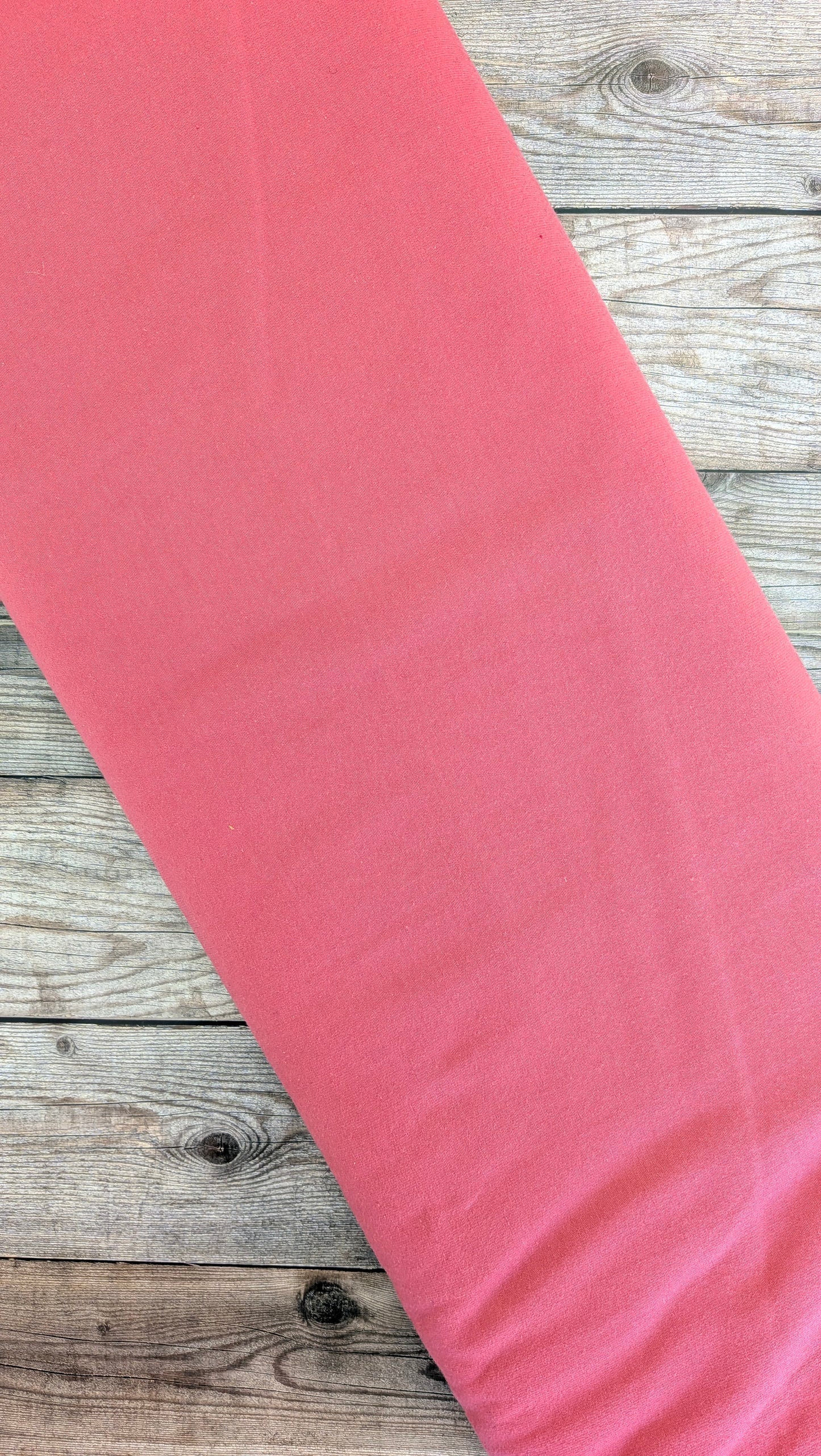 Plain Rose Pink Cotton Jersey