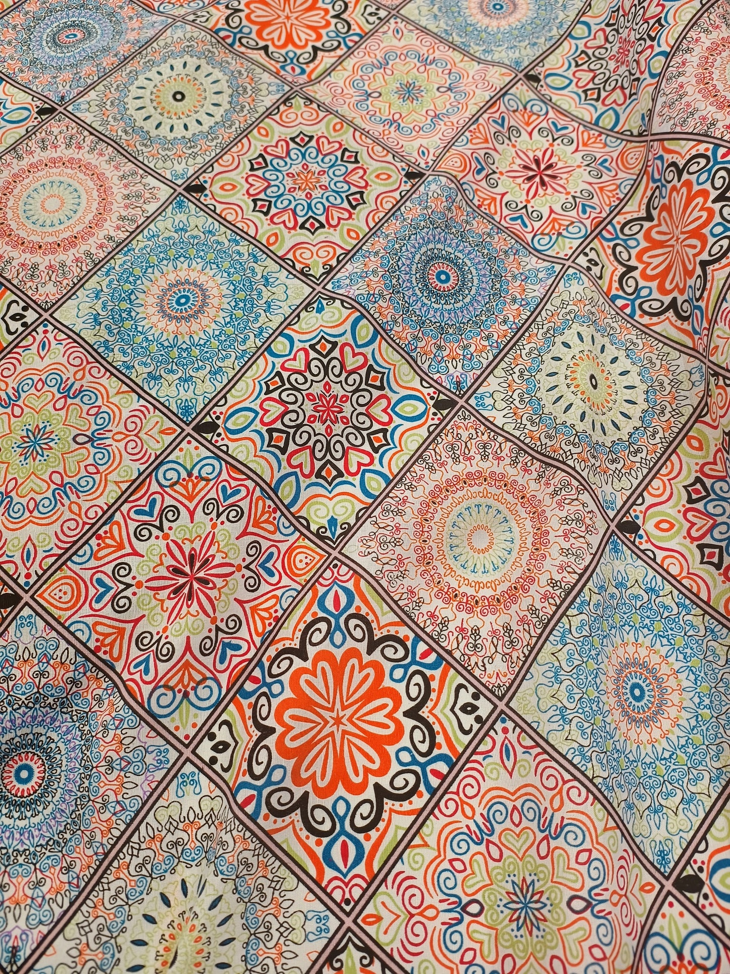 Boho Tile Canvas 1.39m
