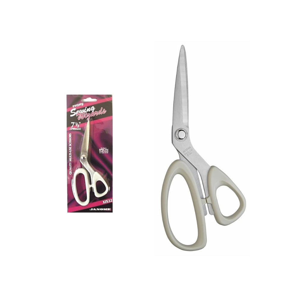 190mm Janome Stainless Steel Scissors