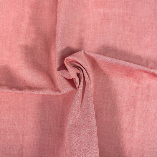 Red Cotton Chambray