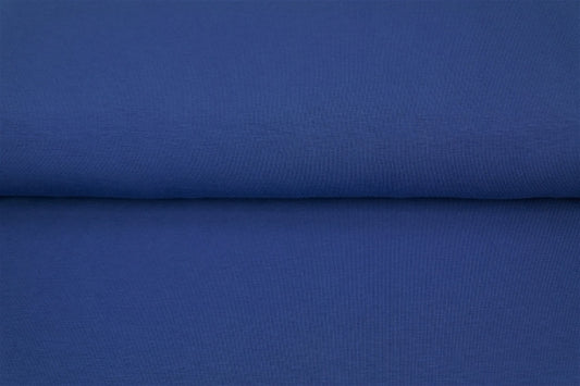 Royal Blue Tubular Cotton Ribbing Jersey