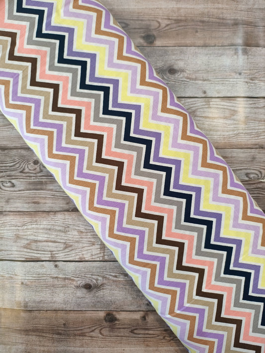 ZigZag Woven Viscose Stretch