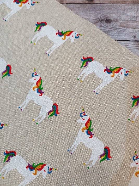 Rainbow Unicorn Canvas