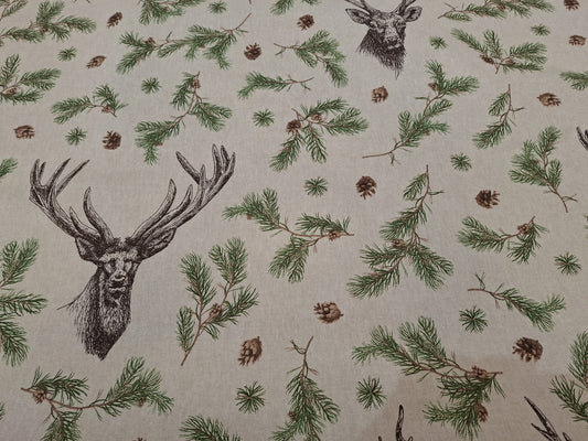 Stags Head Canvas