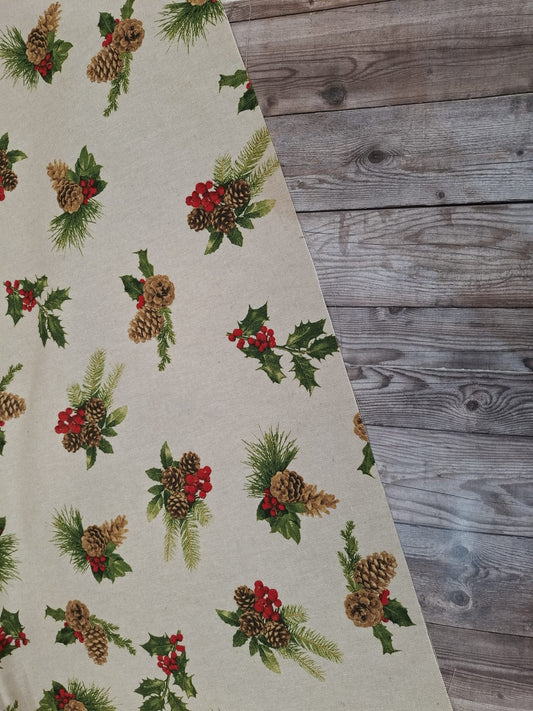 Winter Greenery Canvas