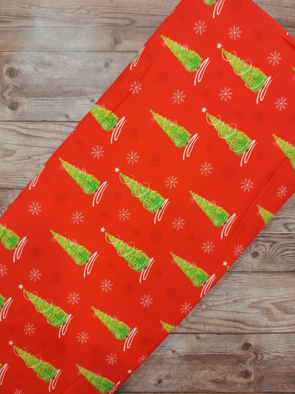 Christmas Traditions Tree Cotton