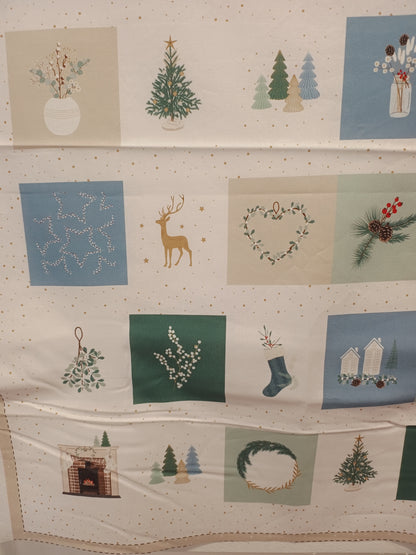Countdown to Christmas Advent Calendar Panel
