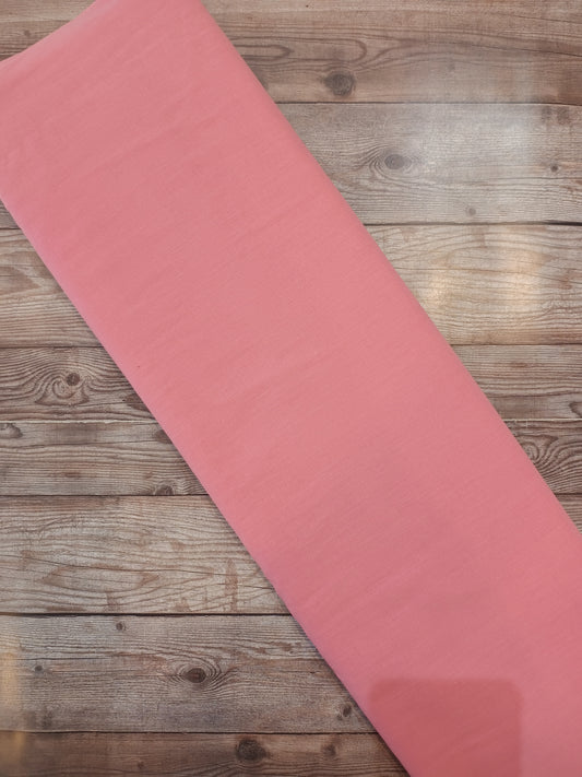 Plain Pink Cotton 71cm