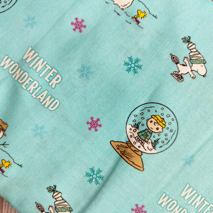 Snoopy Winter Wonderland Cotton