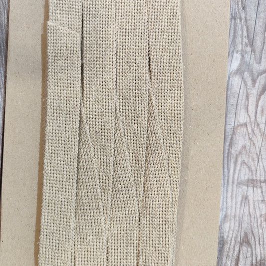 Beige Webbing Strap 25mm