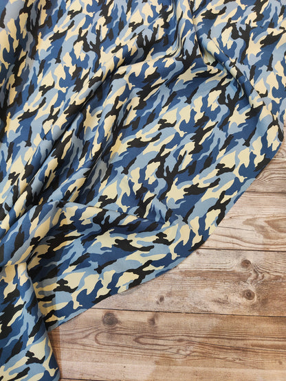 Urban Camo Cotton Poplin