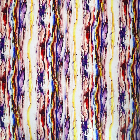 Abstract Viscose Linen