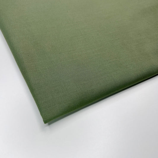 Plain Olive Green Cotton