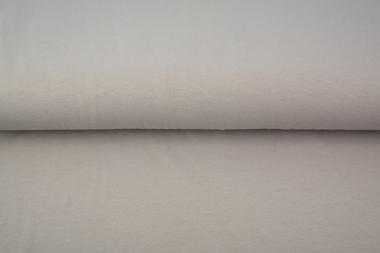 Mid Grey Tubular Cotton Ribbing Jersey