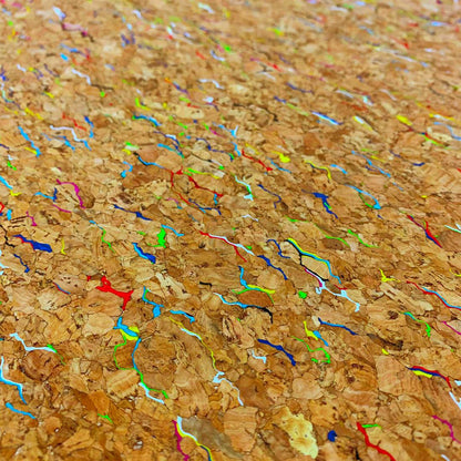 Rainbow Cork Fabric