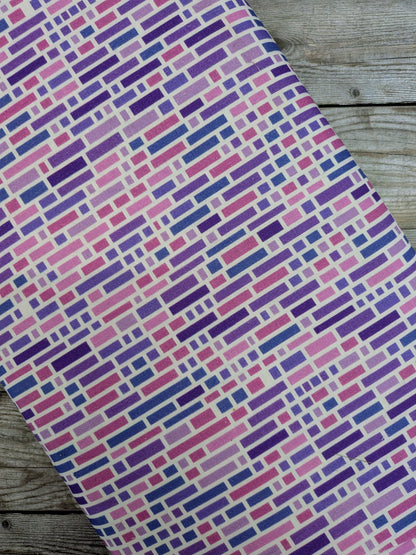 Purple Colour Palette Cotton