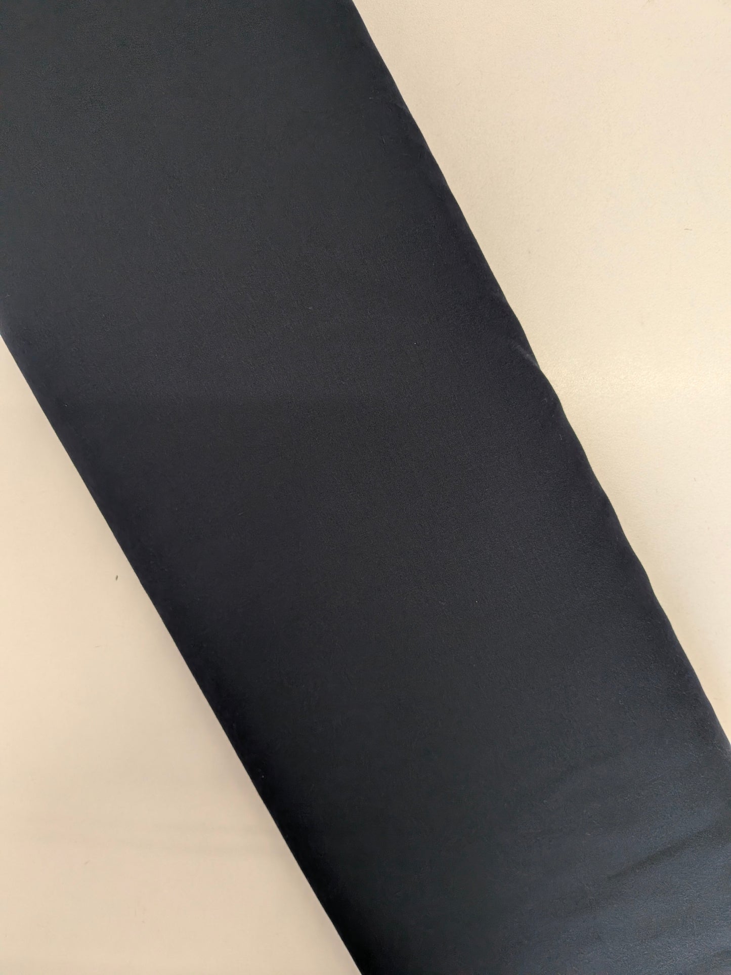 Plain Dark Navy Tencel