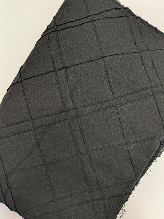 Black Linen Blend