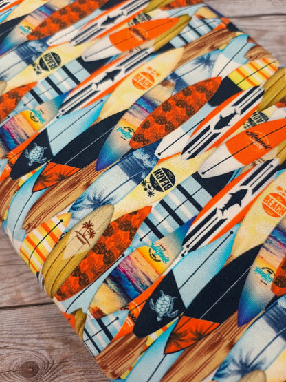 Let's Surf Cotton Jersey