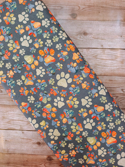 Pumpkin Paws Cotton