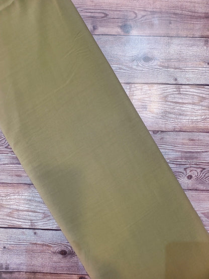 Plain Khaki Viscose