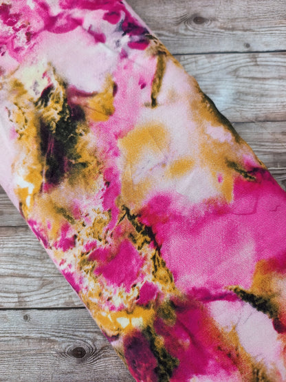 Pink Marble Viscose