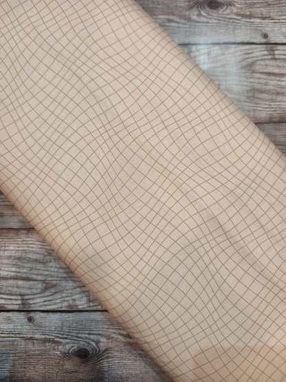 Beige Crisscross Blender Cotton