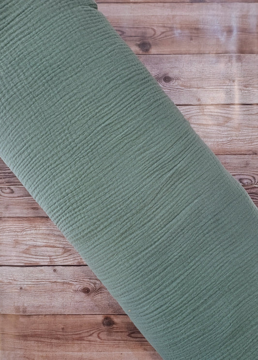 Sage Cotton Double Gauze