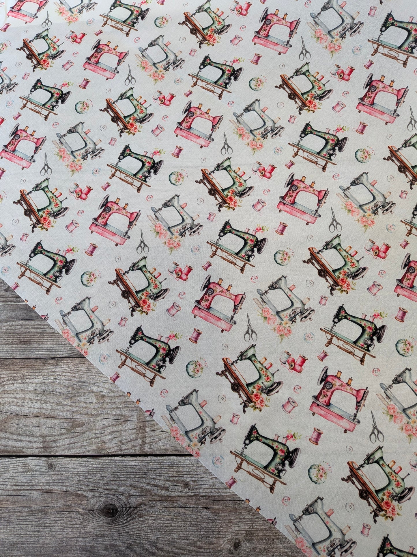 Sewing Machine Polycotton