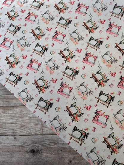 Sewing Machine Polycotton
