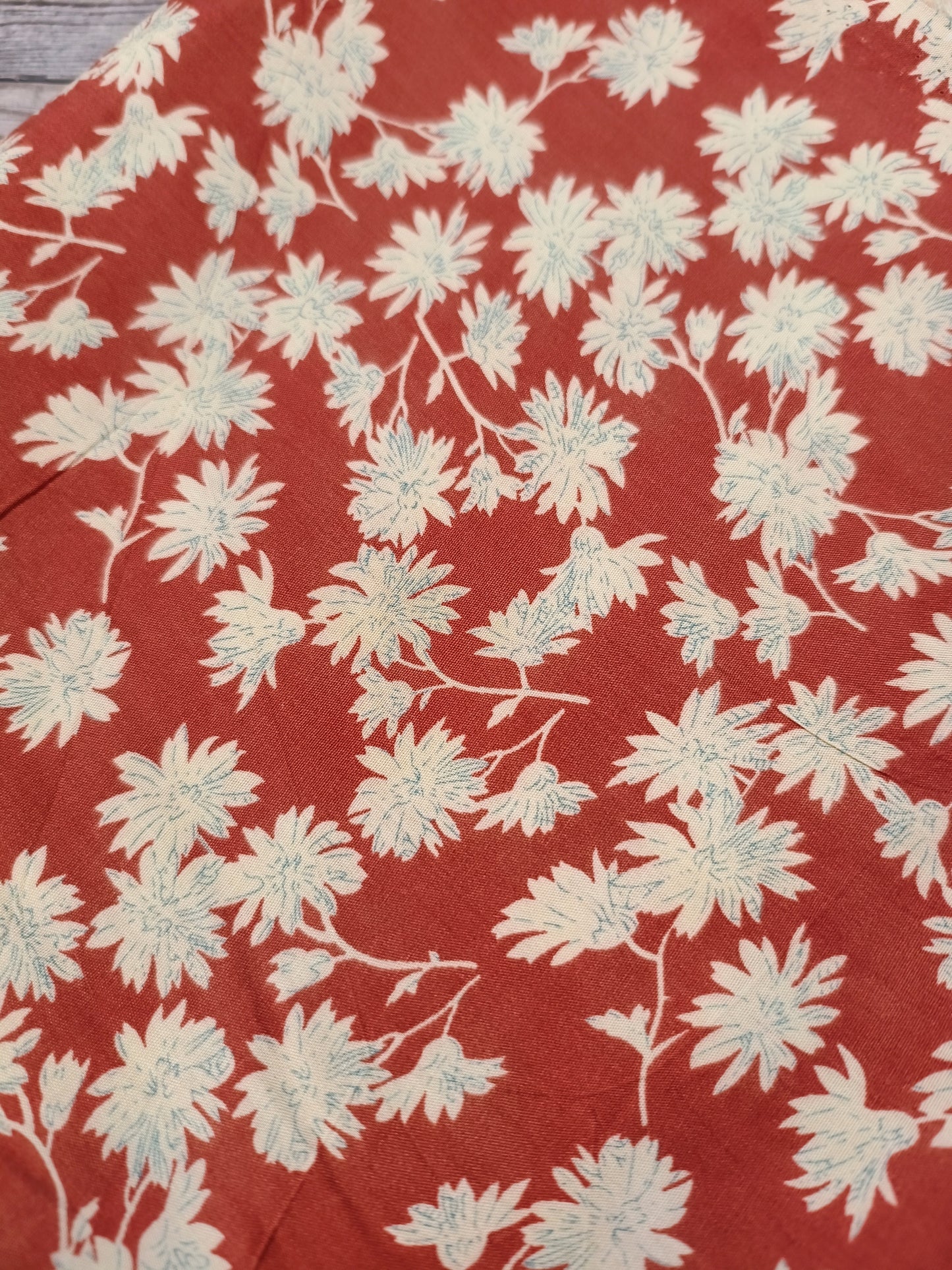 Floral on Rust Viscose Bundles