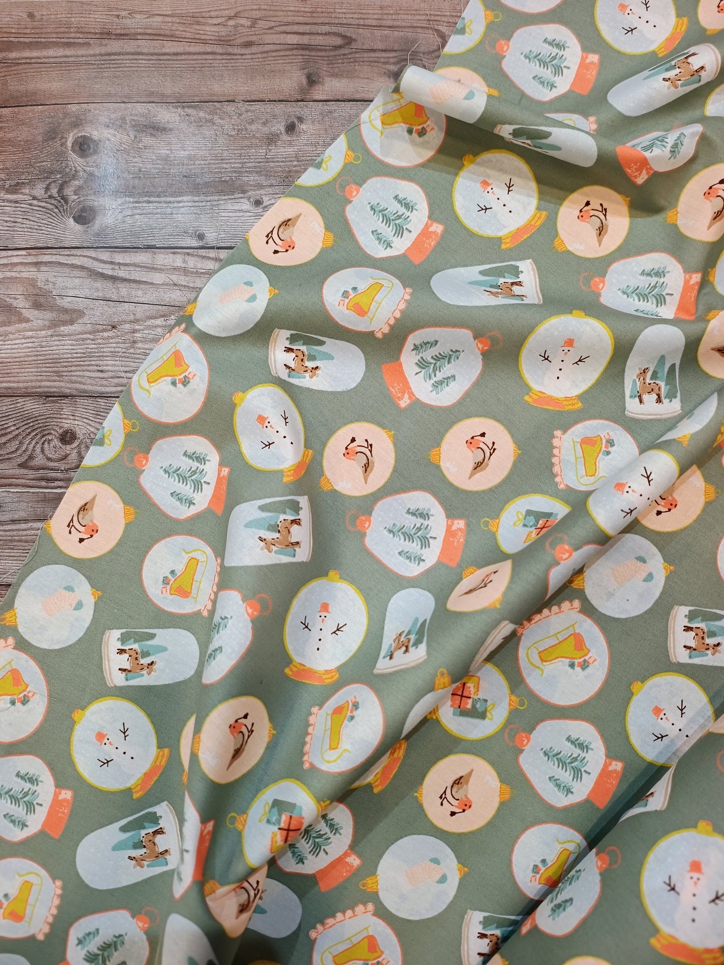 Snow Globe Cotton