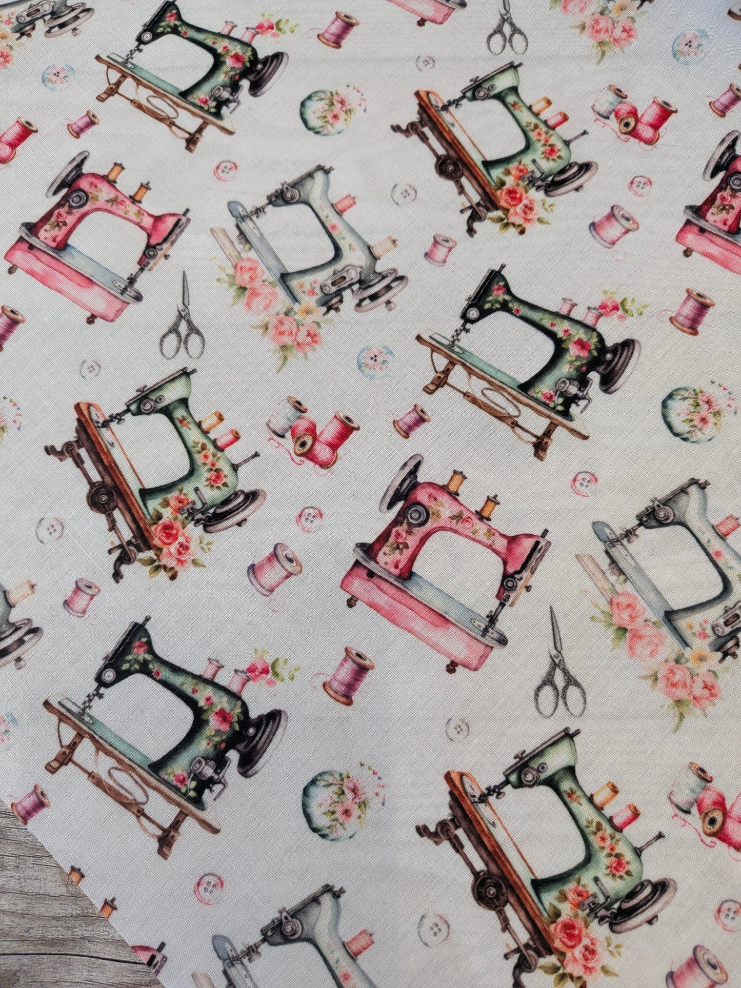 Sewing Machine Polycotton