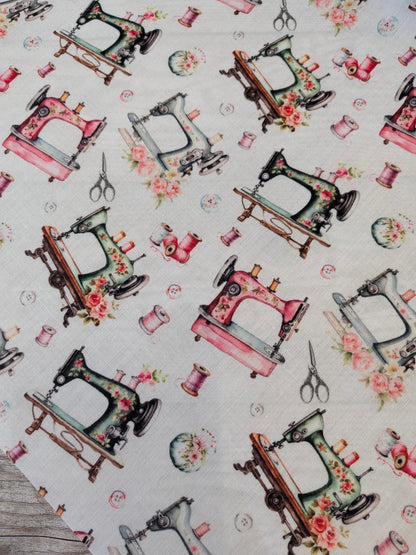 Sewing Machine Polycotton