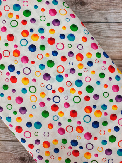 Multicolour Bubbles Cotton
