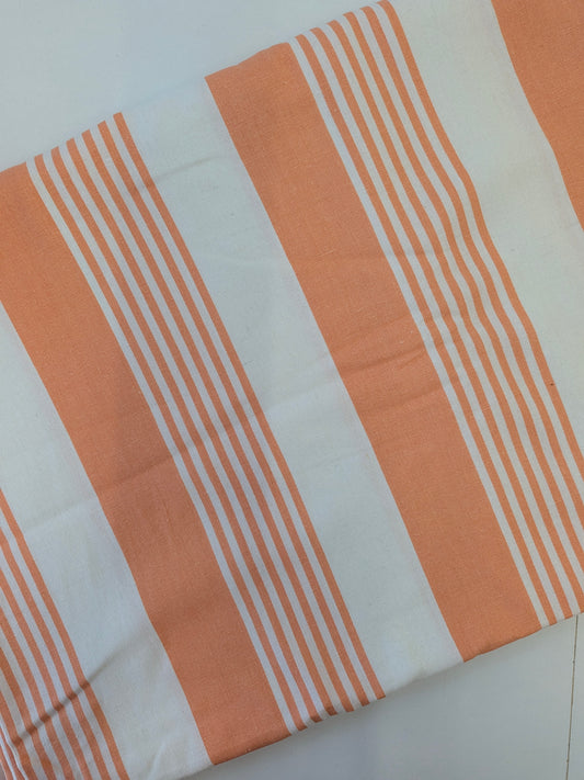 Mango Striped Linen Blend