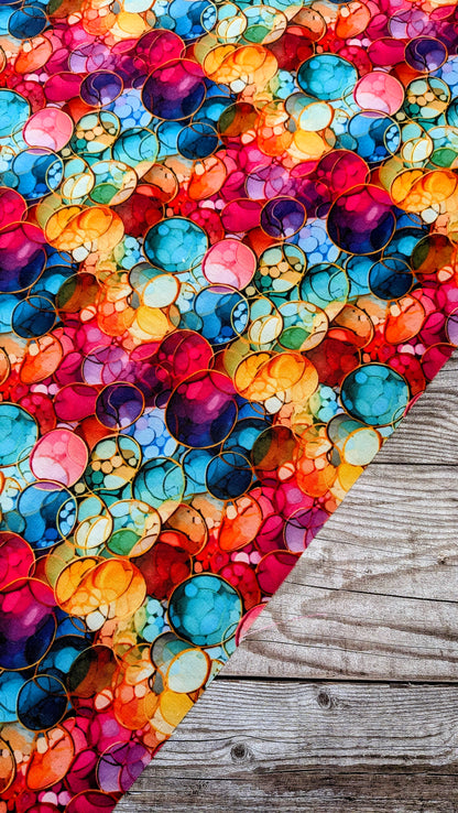 Marble Batik Dots Polycotton