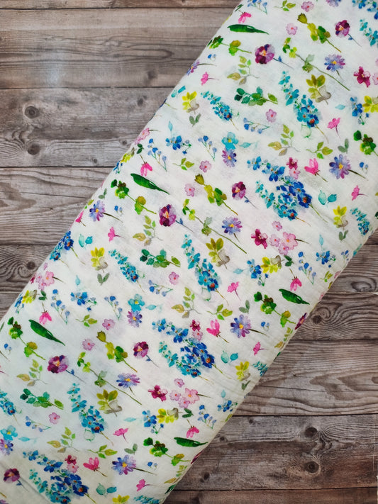 Lille Floral Double Gauze