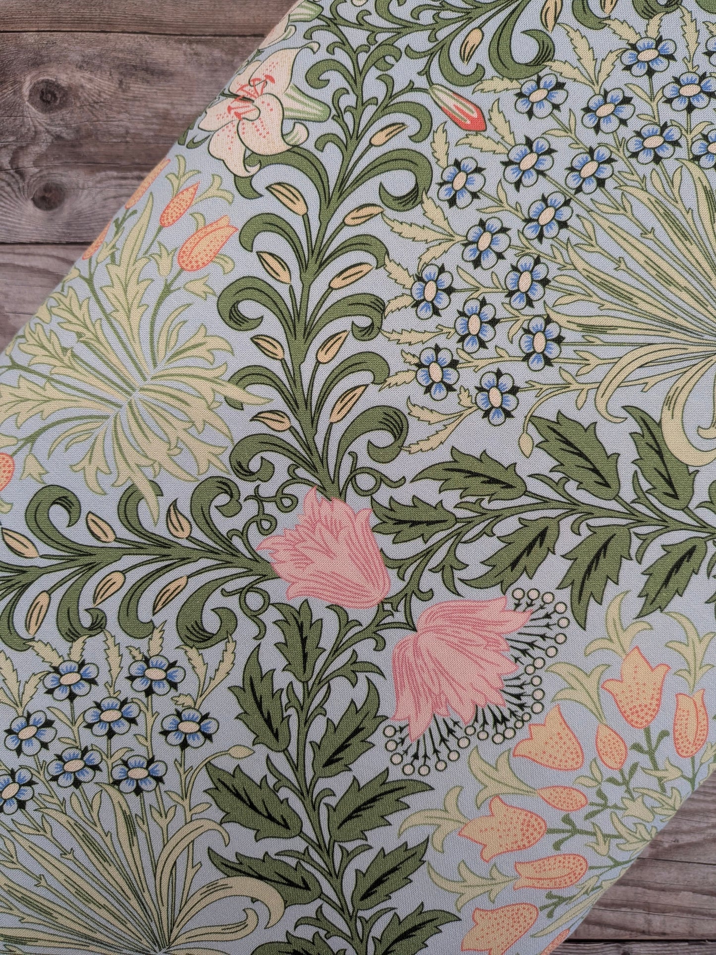 William Morris Garden Viscose Cotton Blend