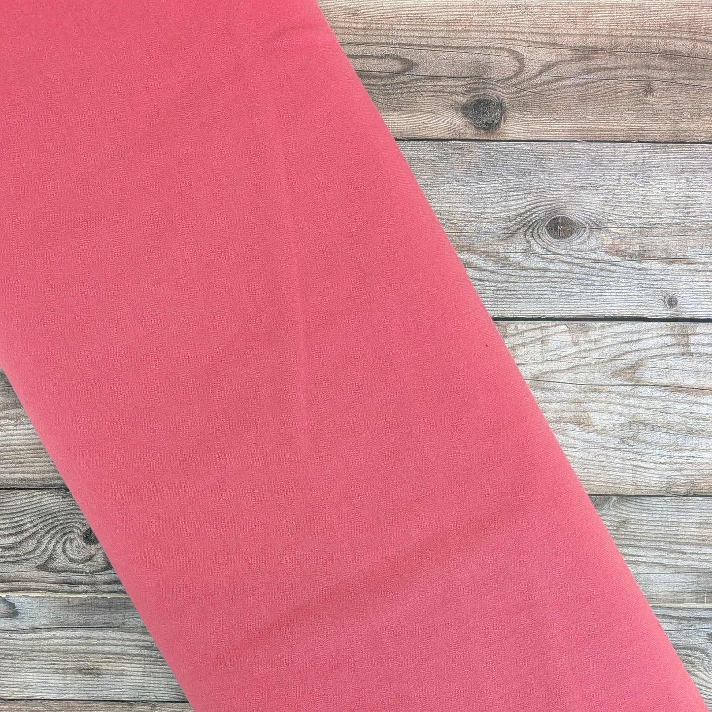 Plain Rose Pink Cotton Jersey