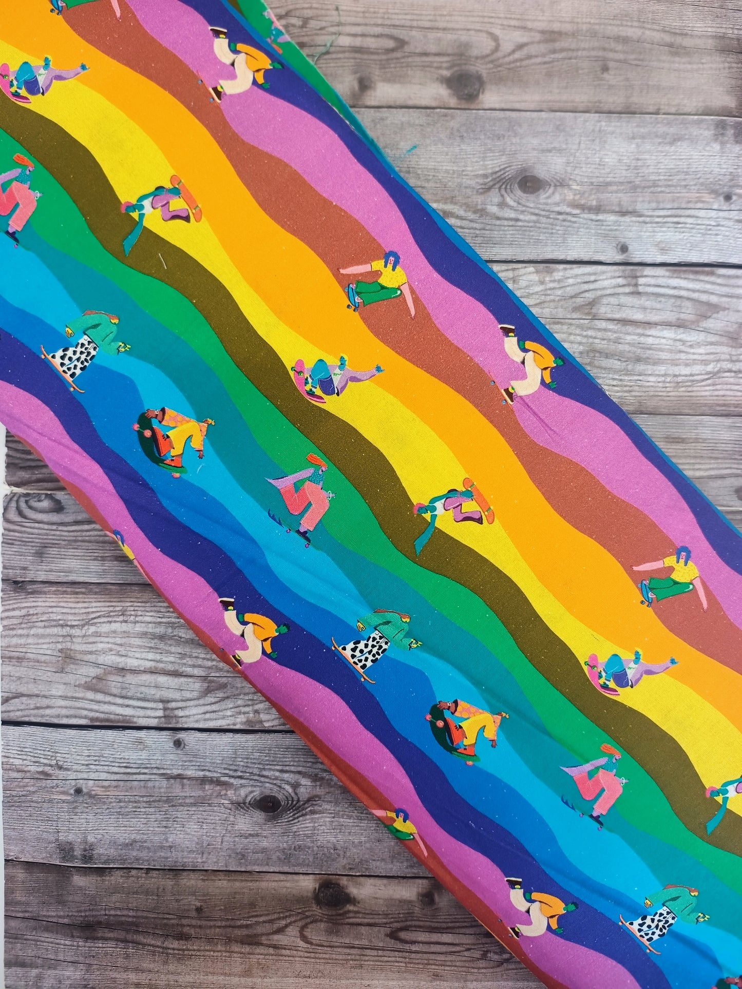 Skate The Rainbow Cotton