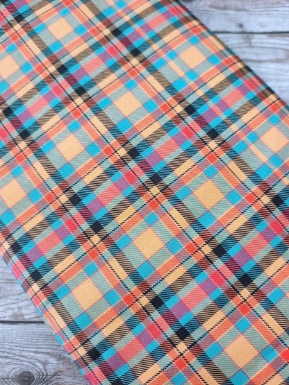 Autumn Checked Cotton