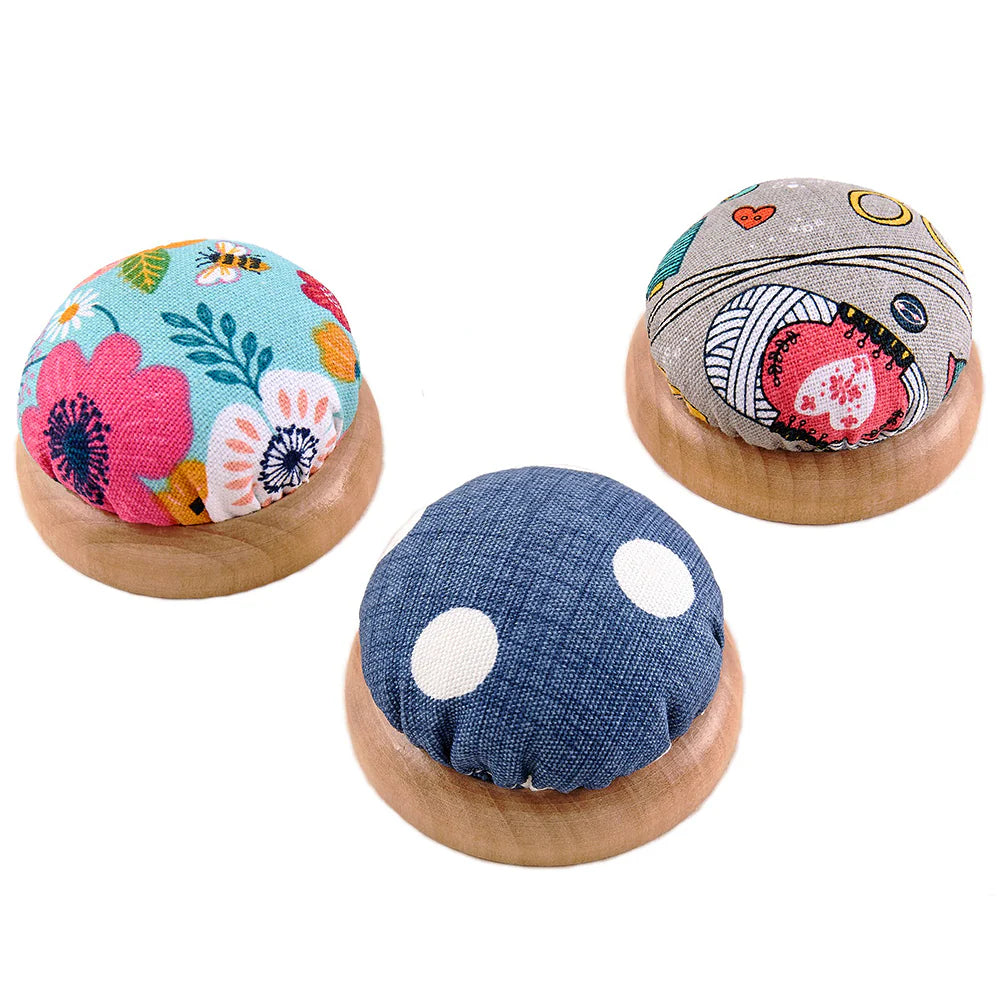 Pin Cushion Wooden Base