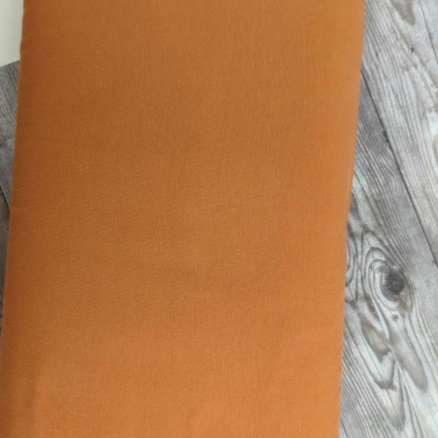 Plain Rust Cotton Jersey 72cm