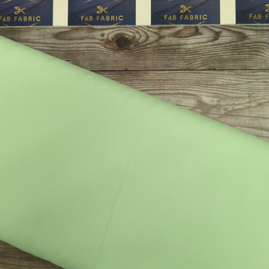 100% Cotton Plain Mint Green
