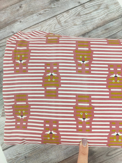 Tiger Stripe Cotton Jersey FLAWED