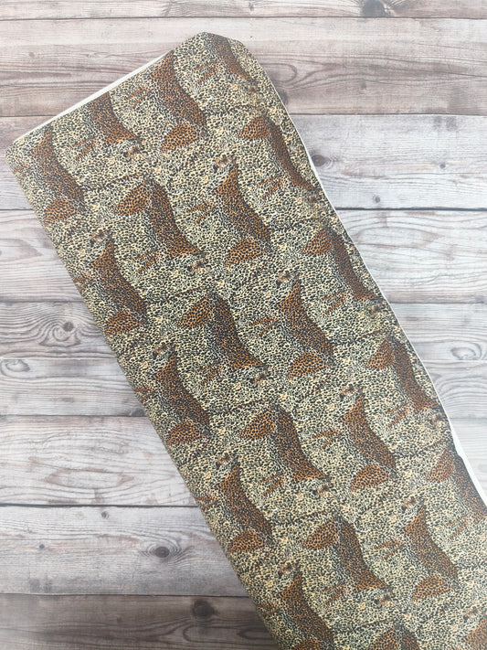 Leopard in the Print Cotton Jersey 2.88m