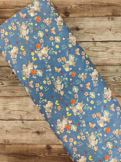 Grey Rabbit Cotton 70cm