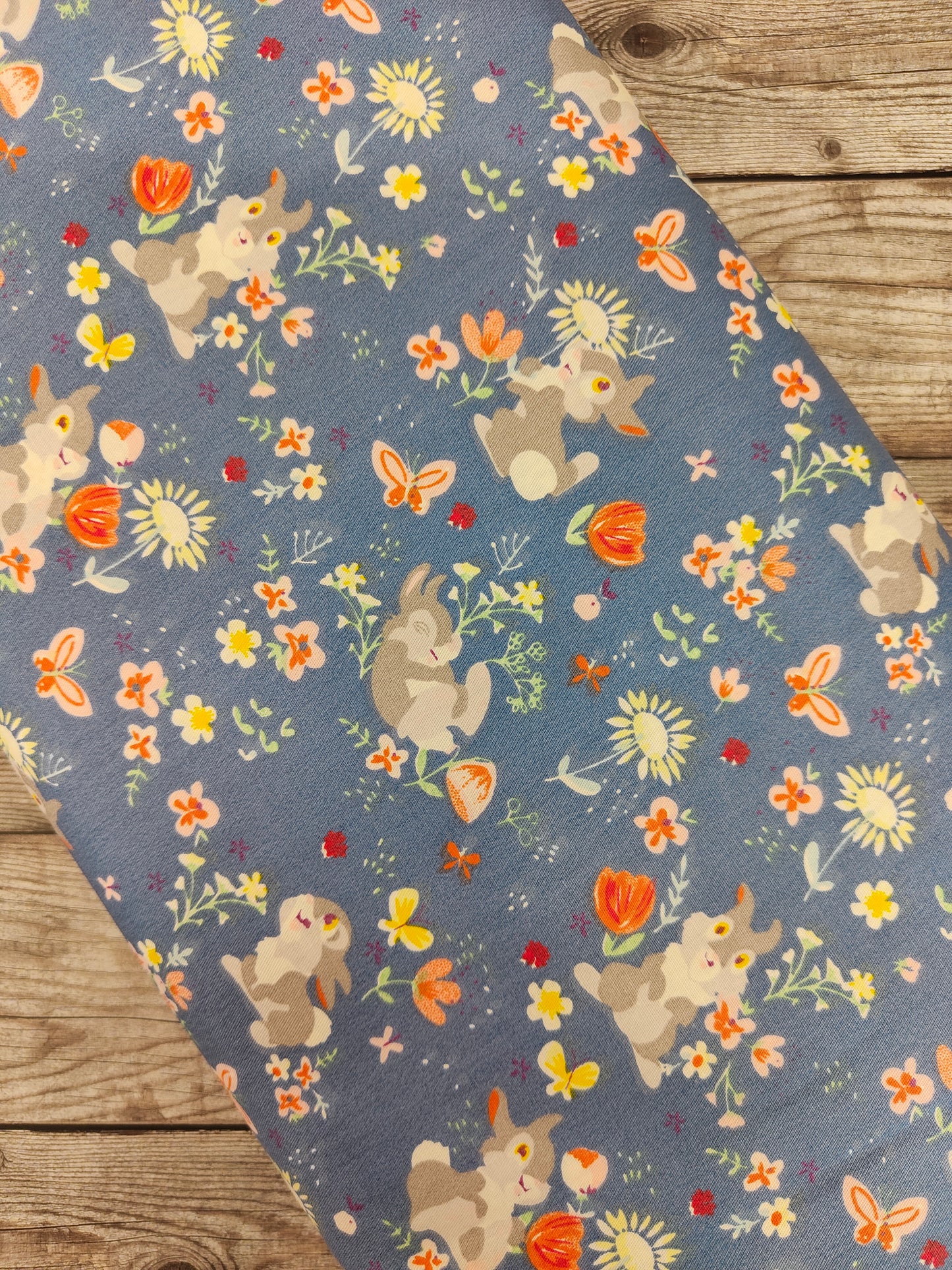 Grey Rabbit Cotton 70cm